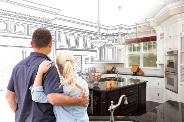Professional Kitchen Island Installation technician working in Somerset, NJ
